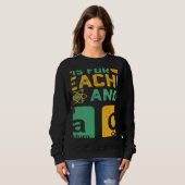 Sweatshirt Science Is For Teacher Tacos Physics Chemistry (Devant entier)