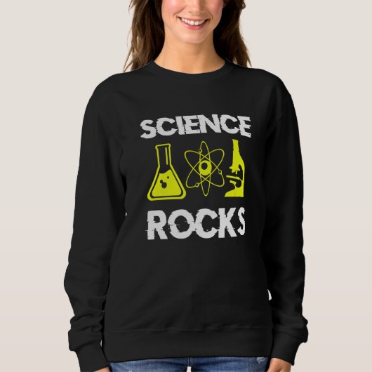 Sweatshirt Science Rocks Funny Scientists Chemis (Devant)