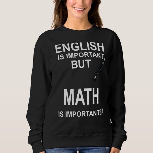 Sweatshirt Sciences mathématiques (Devant)