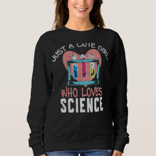 Sweatshirt Scientifique Filles de sciences Femmes Laboratoire