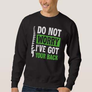 Sweatshirt Scoliose Anatomie de la colonne vertébrale Ruban