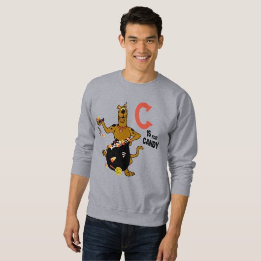Sweatshirt Scooby-Doo | C est pour Candy (Devant entier)