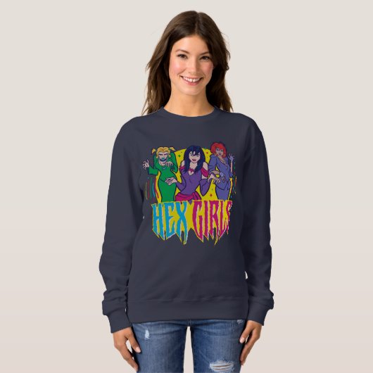 Sweatshirt Scooby-Doo | Les Filles Hex (Devant entier)