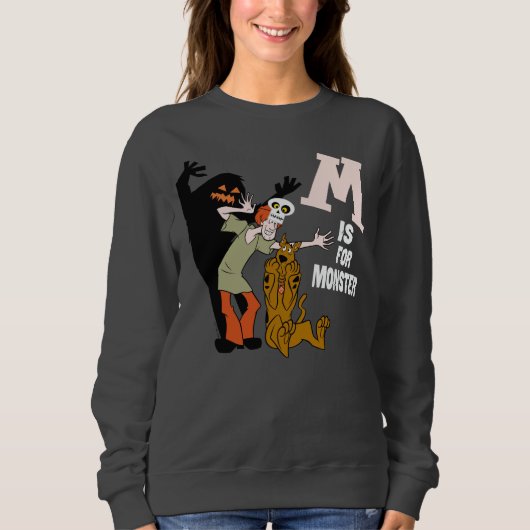 Sweatshirt Scooby-Doo | M est pour Monster (Devant)
