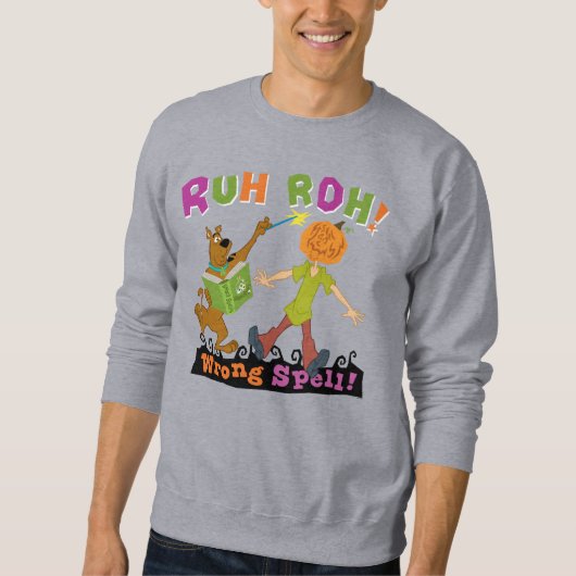 Sweatshirt Scooby-Doo | Ruh Roh ! Mauvais sort ! (Devant)