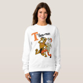 Sweatshirt Scooby-Doo | T est pour les essais (Devant entier)