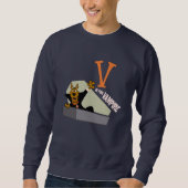 Sweatshirt Scooby-Doo | V est pour Vampire (Devant)