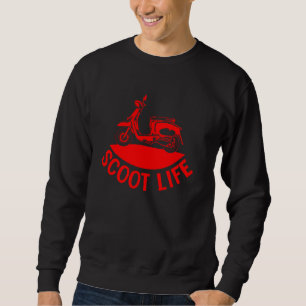 Sweatshirt Scooter cool Pour Hommes Femmes Drôle Scoot Life M