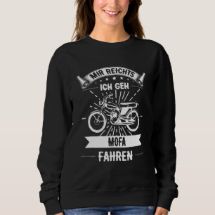 Sweatshirt Scooter Mokick Mokick Two Wheel Scooter