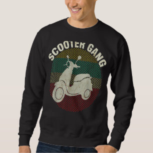 Sweatshirt Scooter vintage Gang Scooter Motorbikes Rider