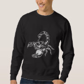Sweatshirt Scorpion Anniversaire SIGNE Zodiaque (Devant)