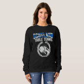 Sweatshirt Scotland Table Tennis     Scottish Ping Pong Suppo (Devant entier)