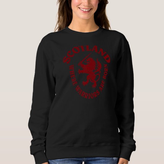 Sweatshirt Scotland Where (Devant)