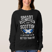 Sweatshirt Scottish Flag Native Pride  Scotland Scottish Root (Devant)
