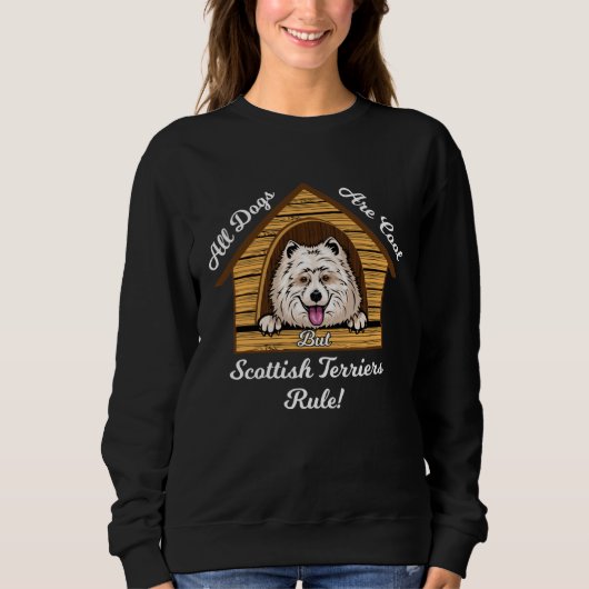 Sweatshirt Scottish Terrier Dogs Are Cool Scottish Terriers R (Devant)