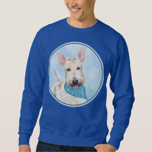 Sweatshirt Scottish Terrier Wheaten Dog Painting Art original