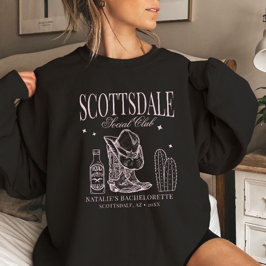 Sweatshirt Scottsdale Bachelorte Party Social Club