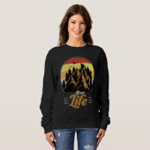 Sweatshirt Scout Life Scouting Lovers Gifts Hiking Happy Camp (Devant entier)