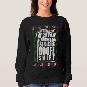 Sweatshirt Scrap Gnome Christmas Secret Père Noël
