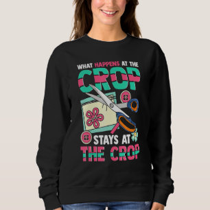 Sweatshirt Scrapbook Crop Retreat Hand Crafting Scrapbooking