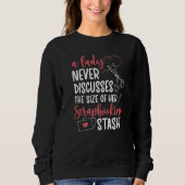 Sweatshirt Scrapbooking Stash Scrapbook Scrapbooker Premium (Devant)