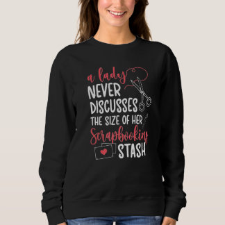 Sweatshirt Scrapbooking Stash Scrapbook Scrapbooker Premium