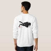 Sweatshirt Scuba Diver - Shirt (Dos entier)