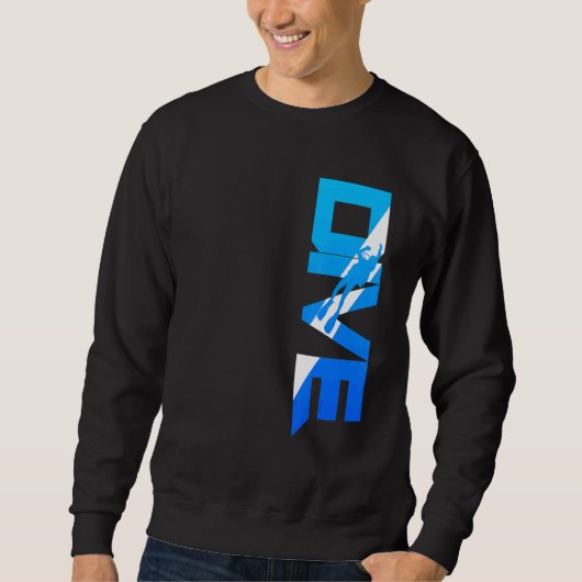Sweatshirt Scuba Diving  Dive (Devant)
