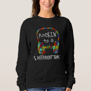 Sweatshirt Se Rapprocher D'Un Homme De Sensibilisation Autist