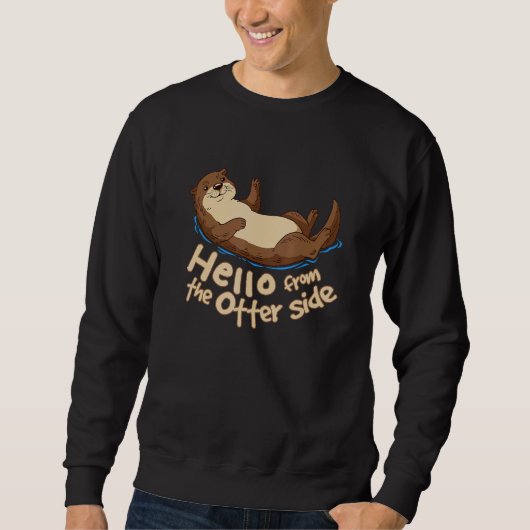 Sweatshirt Sea Otter (Devant)