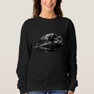 Sweatshirt Sea Turtle Motif Amoureux des animaux Ocean Safari