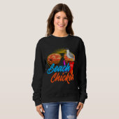 Sweatshirt Seagull Beach Poulet Animal (Devant entier)