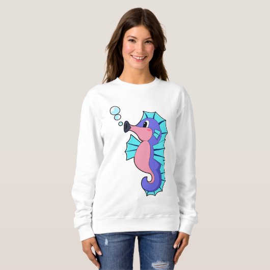 Sweatshirt Seahorse (Devant entier)