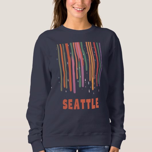 Sweatshirt Seattle Drizzle (Devant)