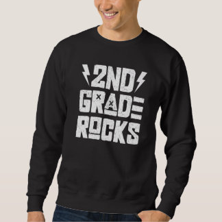 Sweatshirt Second Grade Rocks 2nd Grade Back to school Teache