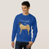 Sweatshirt Secourir Akita (Devant entier)