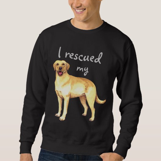 Sweatshirt Secourir Laboratoire Jaune (Devant)