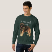Sweatshirt Secourir Leonberger (Devant entier)
