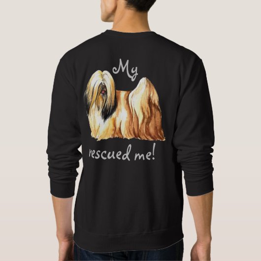 Sweatshirt Secourir Lhasa Apso (Dos)
