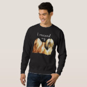 Sweatshirt Secourir Lhasa Apso (Devant entier)