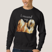 Sweatshirt Secourir Lhasa Apso (Devant)