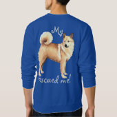 Sweatshirt Secourir Norwegian Buhund (Dos)