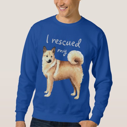 Sweatshirt Secourir Norwegian Buhund (Devant)