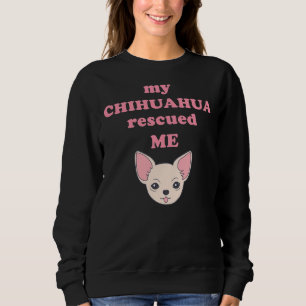 Sweatshirt Secourt animal Chihuahua Shelter Chien Funny