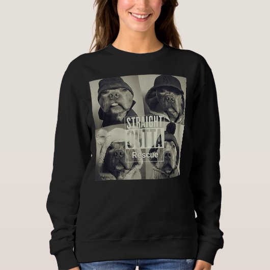 Sweatshirt Secourt Pitbull droite (Devant)