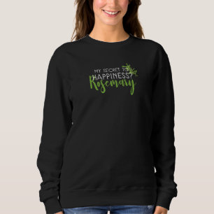Sweatshirt Secret Au Bonheur Rosemary Essential Oil Aromath