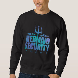 Sweatshirt Sécurité Sirène Drôle Papa Maman Famille Sirène Si