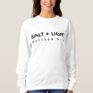 Sweatshirt Sel Et Lumière Matthieu 5 13/Vêtement Chrétien