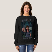 Sweatshirt Selfie Sasquatch Bigfoot (Devant entier)