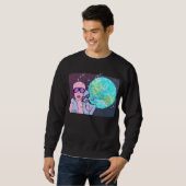 Sweatshirt Selfie terrestre (Devant entier)